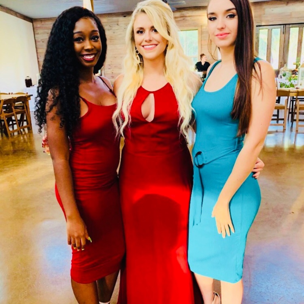 Formal Dress (Burgundy)